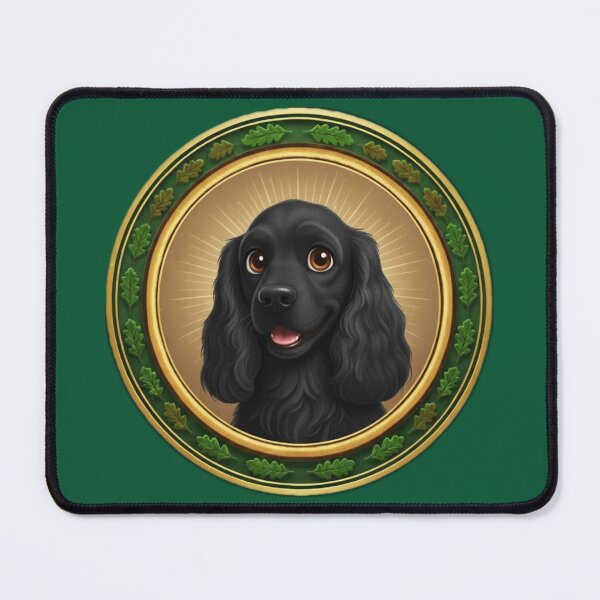 Item preview, Happy Dog - Black Cocker Spaniel designed and sold by Sanders T-Shirts.