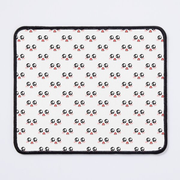 Item preview, Sweet kawaii blushing surprised face pattern designed and sold by BlushyPrint.