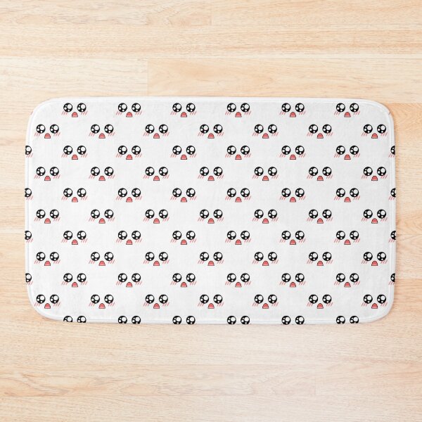 Item preview, Sweet kawaii blushing surprised face pattern designed and sold by BlushyPrint.