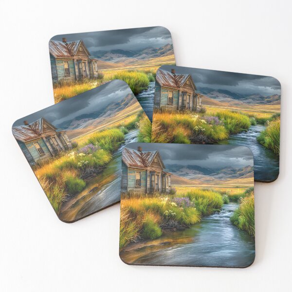Item preview, Serene Abandonment by a Gentle Stream in Nature designed and sold by Artessie.