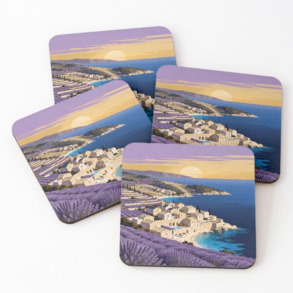 Item preview, Hvar Island Vintage Travel Poste designed and sold by TrendSh0p.