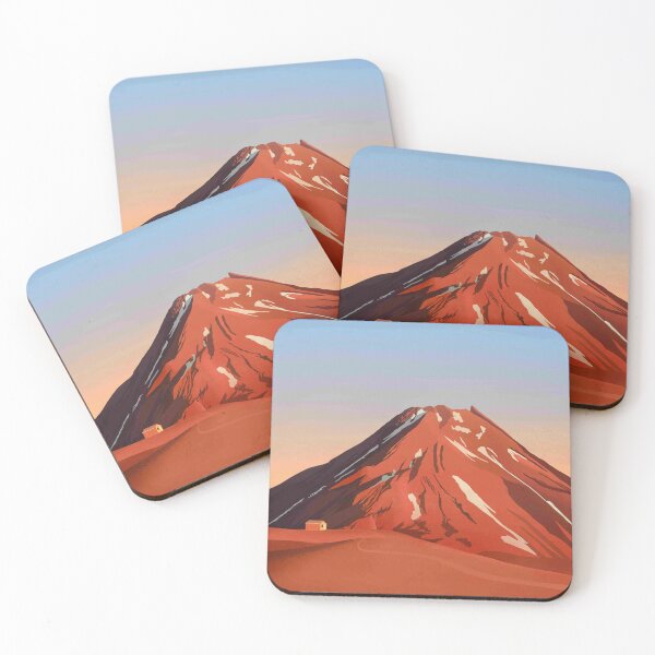 Item preview, Red Volcano at Sunset designed and sold by Roundspace3789.