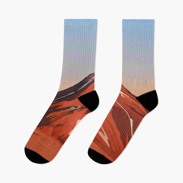 Item preview, Red Volcano at Sunset designed and sold by Roundspace3789.