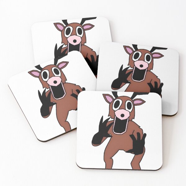 Item preview, 99 nights in the forest scared deer designed and sold by weapOneDesigns.
