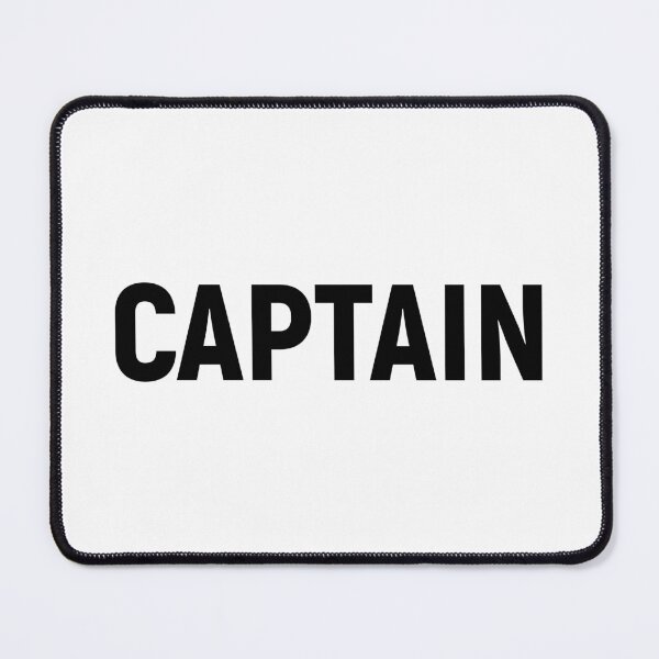 Item preview, Captain - Job Title Text (Black) designed and sold by STUDIO-72.