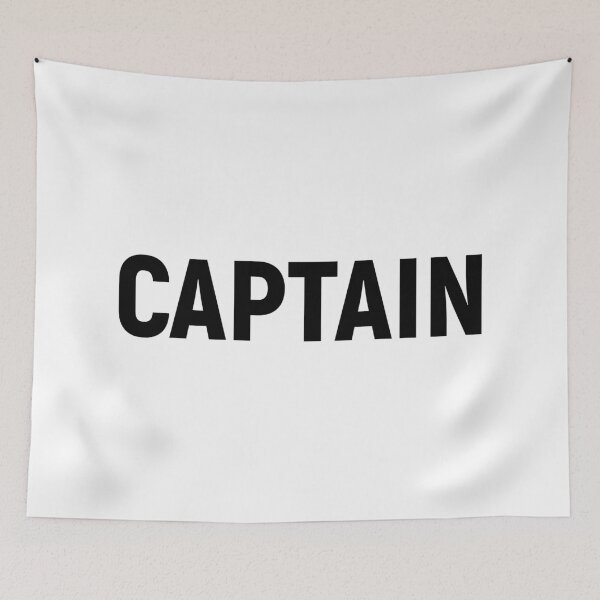 Item preview, Captain - Job Title Text (Black) designed and sold by STUDIO-72.