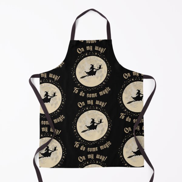 Item preview, 'On My Way To Do Some Magic!' - Essential Vintage Design For Halloween Season designed and sold by AtushaSpark.