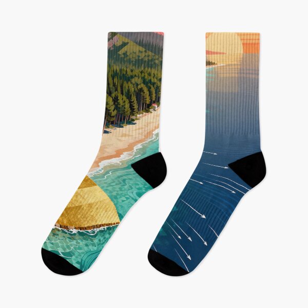 Item preview, Zlatni Rat Vintage Travel Poster designed and sold by TrendSh0p.