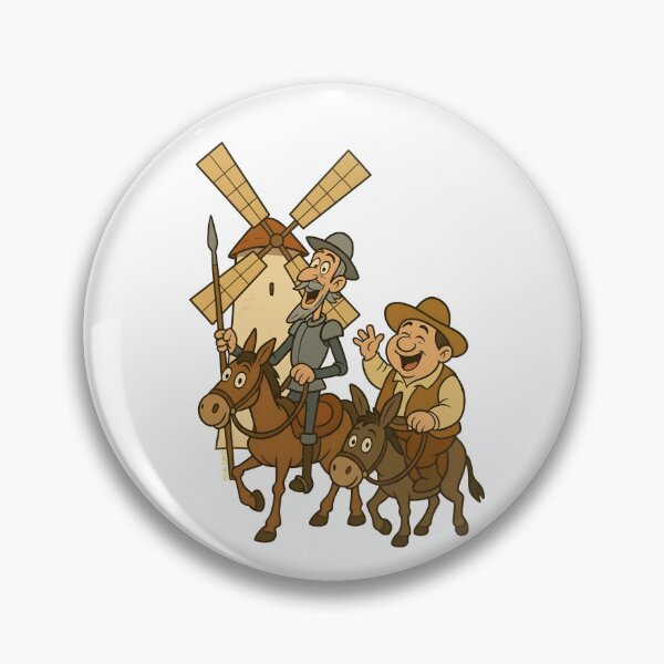 Item preview, Don Quixote and Sancho Panza designed and sold by DON QIXO.