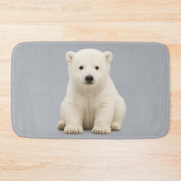 Item preview, Snow-White Polar Bear Cub – Arctic Charm designed and sold by BloomOfDesign.