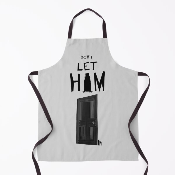 Item preview, Babadook Horror Door – Creepy Minimal Dark Design designed and sold by LavinyArt.