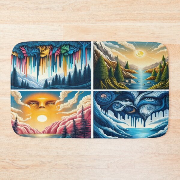 Item preview, Surreal Landscapes – Faces in the sky, nature flows into dreams and reflections designed and sold by FotoworldEdel.