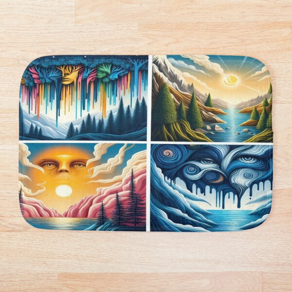 Item preview, Surreal Landscapes – Faces in the sky, nature flows into dreams and reflections designed and sold by FotoworldEdel.