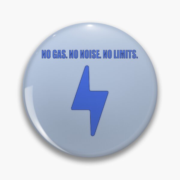 Item preview, No Gas. No Noise. No Limits. – Blue EV Charging Logo Design designed and sold by Fan Art Station .