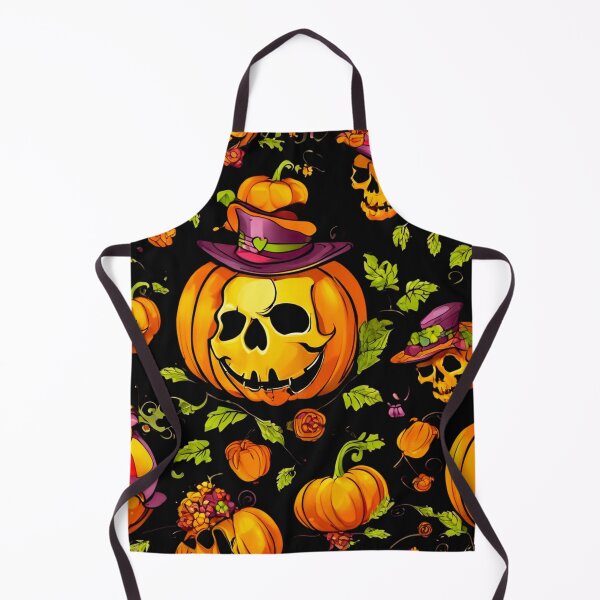 Item preview, Skull in a Pumpkin Hat designed and sold by Zofia Sosnecka.