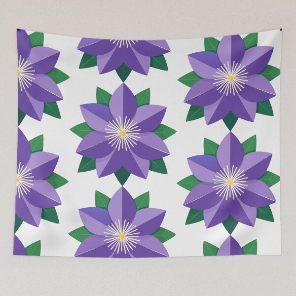 Item preview, Clematis geometric designed and sold by vonalvarazs.