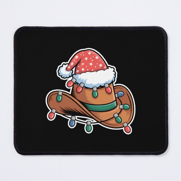 Item preview, Cowboy Santa Hat Xmas Reindeer Rodeo Christmas designed and sold by LeeEvans222.