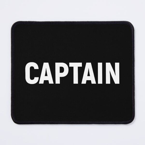 Item preview, Captain - Job Title Text (White) designed and sold by STUDIO-72.