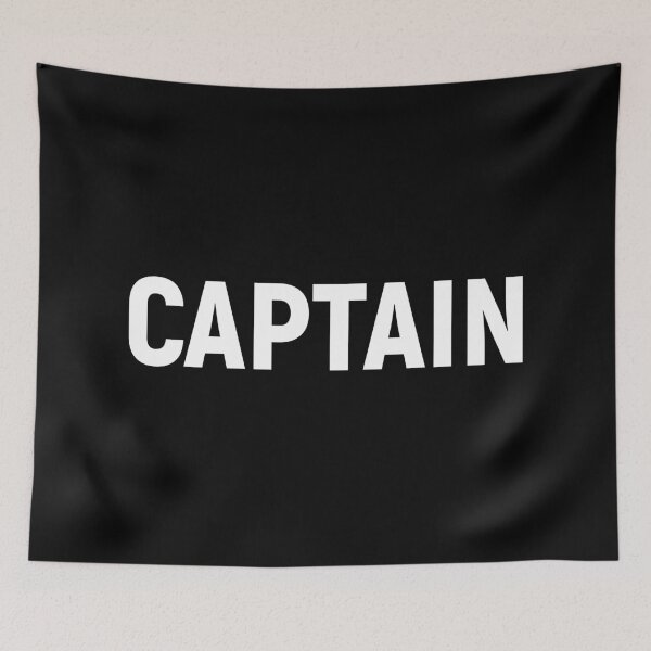 Item preview, Captain - Job Title Text (White) designed and sold by STUDIO-72.