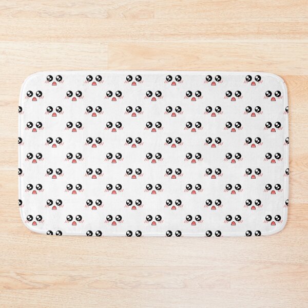 Item preview, Lovely kawaii blushing surprised face pattern designed and sold by BlushyPrint.