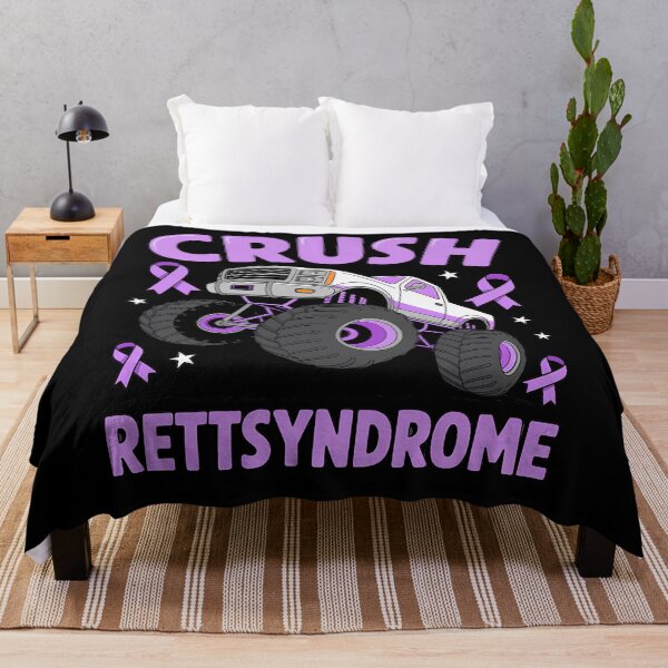 Item preview, Crush Rett Syndrome Halloween Ghost Monster Truck Awareness designed and sold by LeeEvans222.