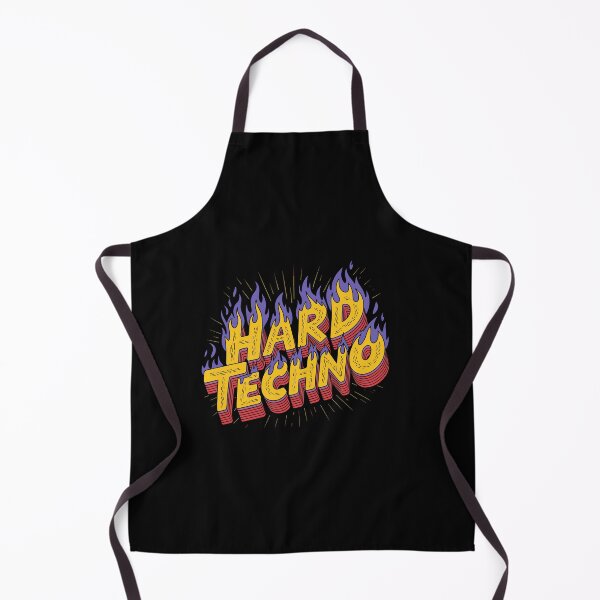 Item preview, Hard Techno – Fiery Cartoon Lettering Design for Electronic Music Lovers designed and sold by paulo silveira.
