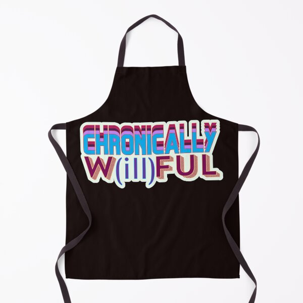 Item preview, Chronically Willful Retro Typography Design designed and sold by Hayley Mousley.