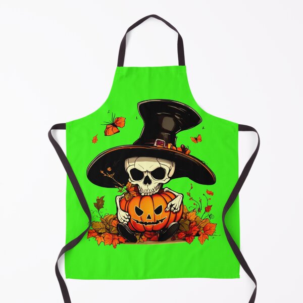 Item preview, Skull in a Pumpkin Hat designed and sold by Zofia Sosnecka.