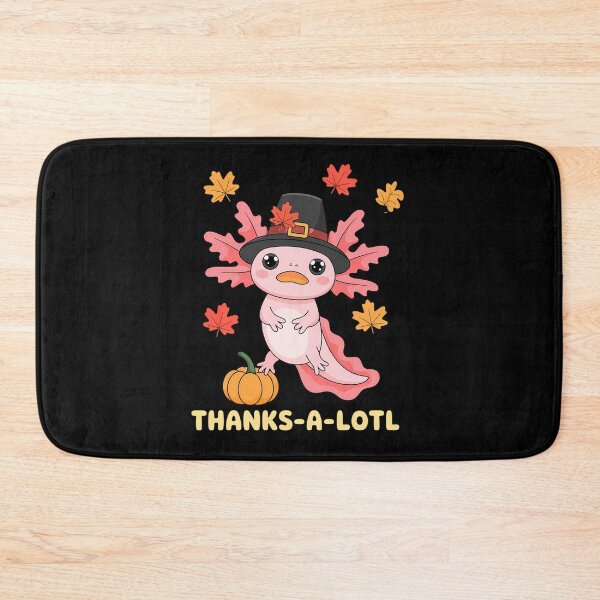 Item preview, Cute Axolotl Turkey Thanks-A-Lotl Happy Thanksgiving Day designed and sold by JonBarnes22.