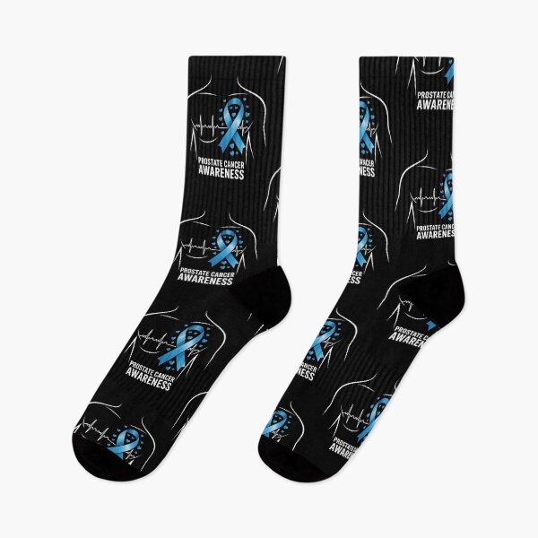 Item preview, Prostate Cancer Awareness Heart Ribbon Blue Support designed and sold by BLZART.