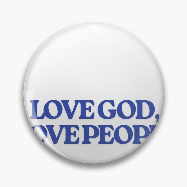 Item preview, Love God, Love People sticker  designed and sold by ElisabethEllen.
