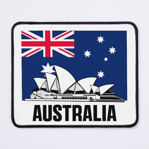 Item preview, Sydney Opera House With Flag Australia designed and sold by Febisaputra32.