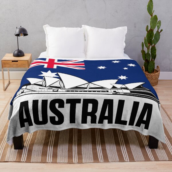 Item preview, Sydney Opera House With Flag Australia designed and sold by Febisaputra32.