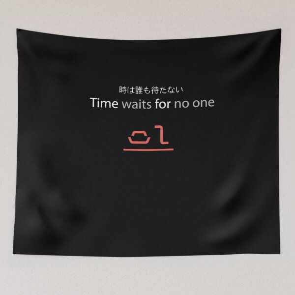 Item preview, el tiempo no espera a nadie (゚Д゚)ハァ designed and sold by akkjxoyab95.
