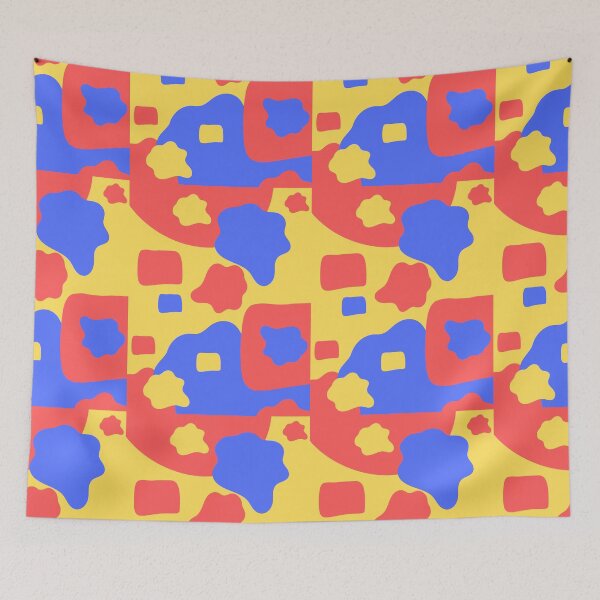 Item preview, Colorful Flowering Primary Basic Organic Art designed and sold by IntoClearWater.