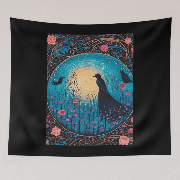 Item preview, The Raven Queen In The Rose Garden 	 	 designed and sold by radamudm29.