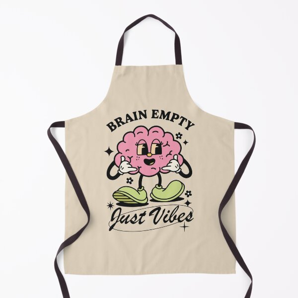 Item preview, Brain Empty Just Vibes designed and sold by BrownHorse90s.
