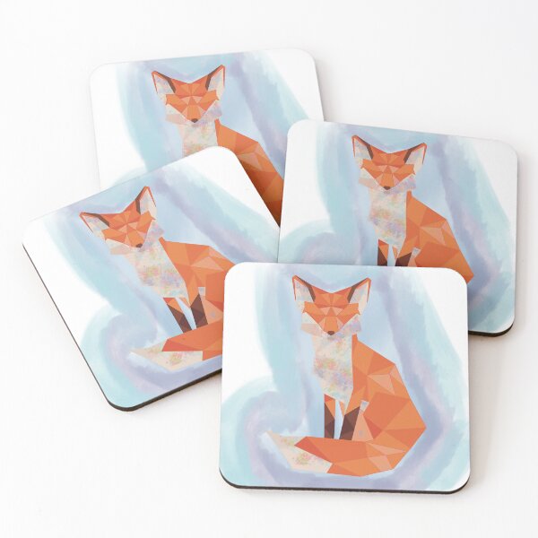 Item preview, Geometric Fox designed and sold by DarkFr3akArts.