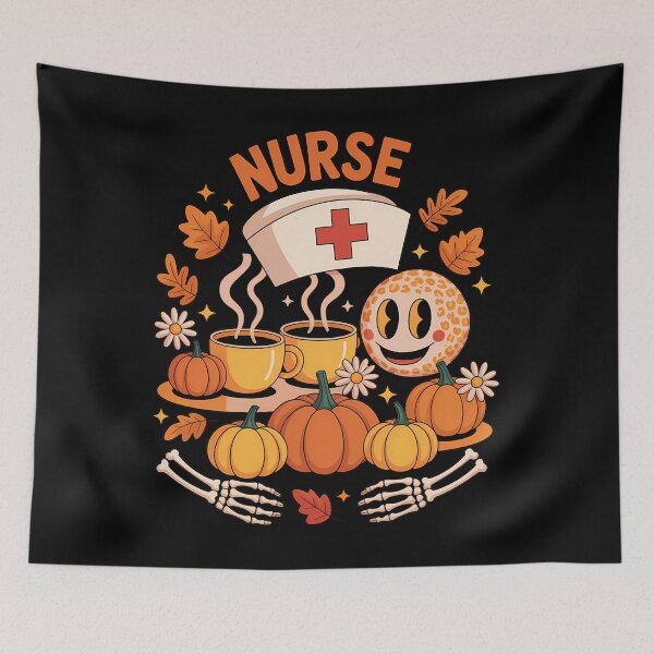 Item preview, Cute Fall Nurse Fall Vibes Thanksgiving For Nurse designed and sold by JonBarnes22.