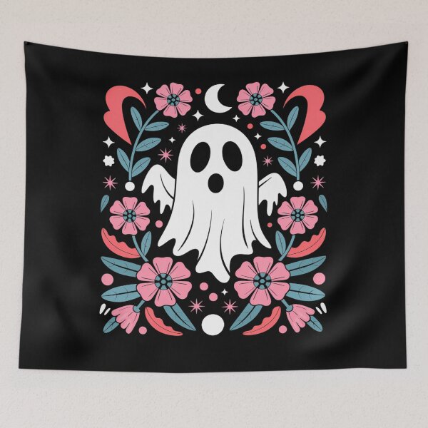 Item preview, Cute Floral Ghost Boo Flowers Halloween Ghost Spooky Season designed and sold by JonBarnes22.