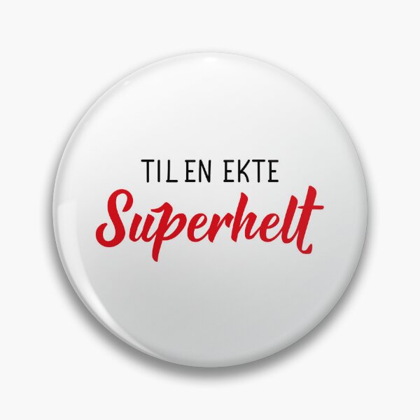 Artikelvorschau, Bis ich superheld war. Norwegischer Text: An einen echten Superhelden. entworfen und verkauft von pidzam4e.