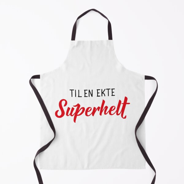 Item preview, Hasta que llegue el superhelt. Texto en noruego: Para un verdadero superhéroe.  designed and sold by pidzam4e.