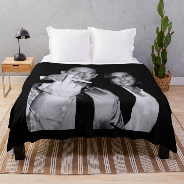 Item preview, Elliot Stabler And Olivia Benson Actors And Musicians Giving The Middle Finger Meme designed and sold by MonserrateLark.