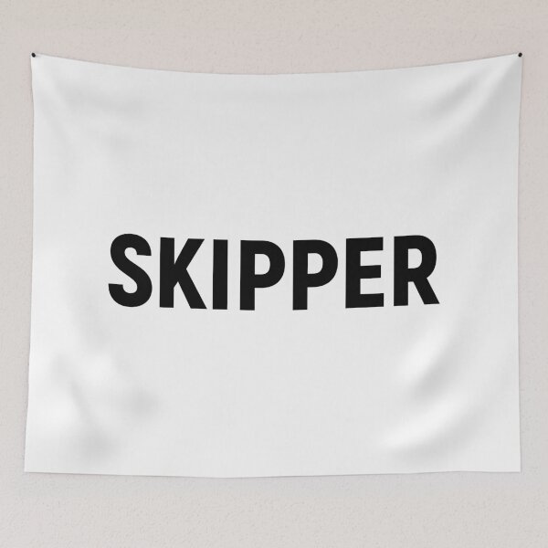 Item preview, Skipper - Job Title Text (Black) designed and sold by STUDIO-72.
