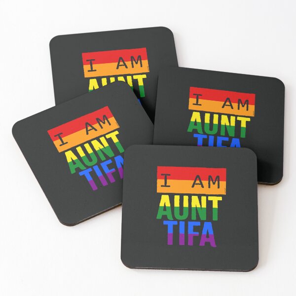 Item preview, I Am Aunt Tifa (ANTIFA) LGBTQ+ designed and sold by KerlZ.
