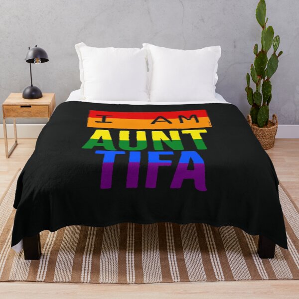 Item preview, I Am Aunt Tifa (ANTIFA) LGBTQ+ designed and sold by KerlZ.
