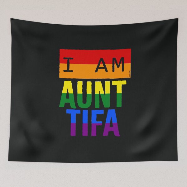 Item preview, I Am Aunt Tifa (ANTIFA) LGBTQ+ designed and sold by KerlZ.