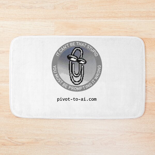 Item preview, Pivot to AI logo black text designed and sold by Pivot to AI.