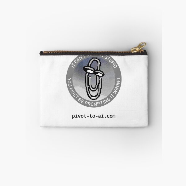 Item preview, Pivot to AI logo black text designed and sold by Pivot to AI.