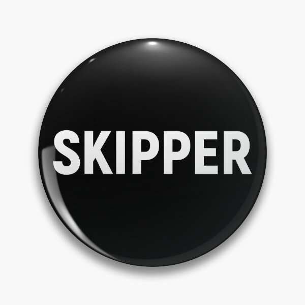 Item preview, Skipper - Job Title Text (White) designed and sold by STUDIO-72.
